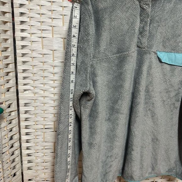 Jachs cabin pullover 1/4 snap long sleeve unisex L excellent condition grey - Picture 8 of 10